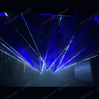 Projecteur Laser Cube Knight 2W pour Spectacles de Danse de Mariage, Animation Scénique, DJ et Clubs