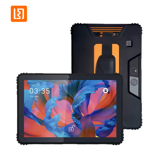 10.1-Inch Display 4G Sz-Hxe Industrial Android Tablet Dual Cameras NFC Support IP67 Protection Android 12 for Field Stock