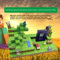Vente flash - Jeu de blocs de construction magnétiques éducatifs en plastique My World 2 cm - Puzzle