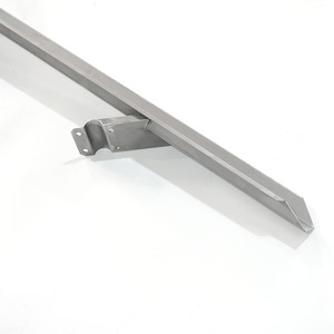 Pièces d'emboutissage en aluminium, chromées polies, composants métalliques usinés sur mesure de haute précision - Product Image 2