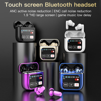 Écouteurs TWS V5.3, casque stéréo sans fil, écran tactile sportif, ANC, suppression du bruit, écouteurs à faible latence, SE60