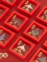 Badge d'exposition militaire, Véhicule aérien sans pilote, Avion, Missile Drapeau Rouge, J-35 Annihilation, Commémoratif 20, Boîte cadeau, Alliage