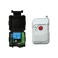 Mini DC 12V 1CH módulo receptor de relé Universal inalámbrico 433MHz RF transmisor Control remoto código de aprendizaje función automática