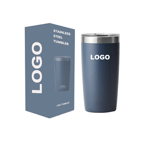 Vaso Térmico Clásico de Acero Inoxidable de 20 oz con Tapa Aislada al Vacío, Rendimiento Térmico de 6 Horas, Tapa MagSlider, Logotipo Grabado con Láser - Product Image 1