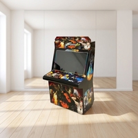 Moonlight Box Joystick Machine de jeu d'arcade domestique, Console de combat de table à monnayeur, avec jeux de basket-ball de rue et de boxe, 1 an, en anglais