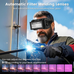 Casque de soudage solaire à obscurcissement automatique True Color / Lunettes de soudeur / Casque de protection contre l'arc électrique pour le soudage / Équipement - Product Image 2