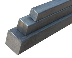 Стальной квадратный пруток Metallbau-Systems GmbH, стандарт AISI S235JR, 25x25 мм, черный - Product Image 1