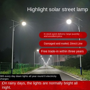 ไฟถนนพลังงานแสงอาทิตย์1000W ในที่เดียวไฟถนน LED พลังงานแสงอาทิตย์กลางแจ้ง600W 800W Ip65ทั้งหมดกันน้ำ10 CE DC 12V Luces LED - Product Image 4