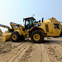 Caricatore a Ruote Caterpillar 966H Originale da 6 Tonnellate, 4,2 Metri Cubi, Modello 2023 Usato, con Motore e Pompa Idraulica per Aziende Agricole - Prezzo Scontato