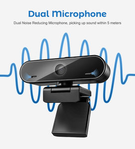 <span class=keywords><strong>Webcam</strong></span> USB CMOS <span class=keywords><strong>haute</strong></span> <span class=keywords><strong>définition</strong></span> 4K 1080p avec microphone intégré et cache de confidentialité - Product Image 3