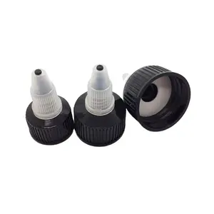 OEM OEM custom wholesale 18mm,20mm,24mm plastic nozzle tip cap black