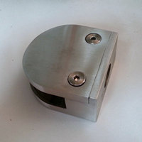 Support de fixation pour verre, pince pour verre pour escaliers, balustrades et rampes, pince pour verre en acier inoxydable