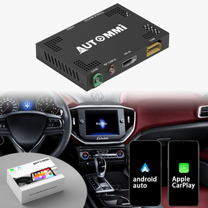 Quattroporte Ghibli Tự Động Thiết Bị Điện Tử Không Dây Apple Carplay Giao Diện <span class=keywords><strong>Android</strong></span> Tự Động Cho 2014 - 2016 Maserati Carplay Mô-đun - Product Image 1