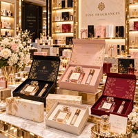 Coffret cadeau de parfum haut de gamme, flacon de parfum personnalisé avec boîte magnétique de luxe