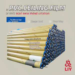 Film de plafond tendu en PVC Daqian, écologique, anti-explosion, isolation thermique, pour meubles et hôtels, <span class=keywords><strong>largeur</strong></span> maximale <span class=keywords><strong>5m</strong></span>, 0,25mm - Product Image 6