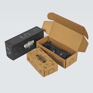 맞춤형 화이트 크래프트 골판지 인쇄 배송 우편물 포장 상자 구독 여성 속옷 세트 제품 포장 상자 - Product Image 4