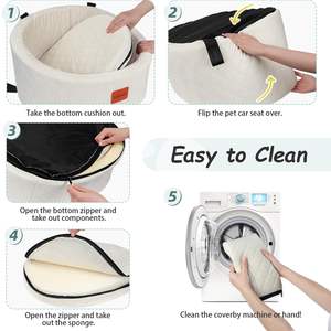 Großhandel Luxuriöse Erhöhte Hundebetten mit Neuem Design Stilvoller Autositzbezug für Haustiere - Product Image 6