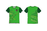 Fabricant de t-shirts personnalisés à faible MOQ, impression intégrale, sublimation DTF, mélange de fibres, uniforme personnalisé pour équipe, t-shirt de sport pour homme, sublimation