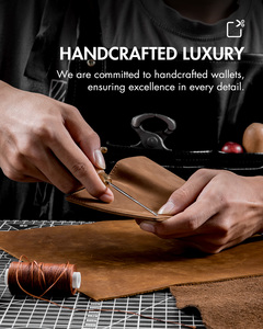 <span class=keywords><strong>Portafoglio</strong></span> da <span class=keywords><strong>Uomo</strong></span> THUMBS-UP Sottile Magnetico a Tre Ante <span class=keywords><strong>con</strong></span> Porta Carte Pop-up Finestra per ID Blocco RFID e 8-11 Carte in Pelle Crazy Horse Marrone - Product Image 3