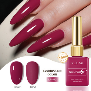 Vernis à ongles en gel <span class=keywords><strong>rouge</strong></span> série <span class=keywords><strong>rouge</strong></span> 15 ml, paillettes rouges, art des ongles d'hiver, vernis semi-permanent, gel UV à faire tremper pour les ongles - Product Image 5
