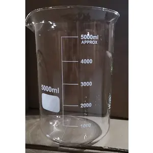 天地实验室5000毫升硼硅酸盐玻璃测量烧杯