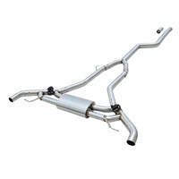 Système d'échappement Catback pour BMW X5 X6 G06 B58 3.0T