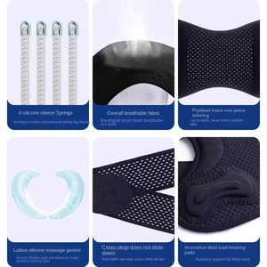 Genouillère fine et respirante pour hommes et femmes, protection améliorée du ménisque pour la course à pied et les sports, soulagement des blessures articulaires du genou - Product Image 2