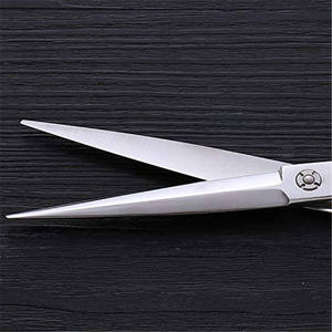 Ciseaux de coiffure professionnels GH 7 pouces en acier inoxydable 440C pour droitiers, ciseaux de salon de beauté, lame standard, origine Suzhou - Product Image 3
