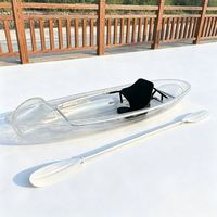 Kayak PC 1 place avec siège réglable, sac flottant et kit de réparation pour station balnéaire, nouveau design de Lumark Wonderful, fabriqué en Chine