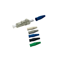 LC-Endhülse 2,0 mm Glasfaser-Steckverbinder-Schutzhülle Zugentlastung 19,3 mm LC-Schutzhülle für Patchkabelmontage Fabrik-Großhandel