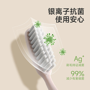 FaSoLa Wide Head Toothbrush 40mm Large Brush Head Soft Bristle Adult Oral Care Manual Toothbrush - Product Image 4