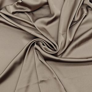 卸売ピュアホワイト桑公爵夫人シルクシャルムーズ英国サテンゴージャスプリント無地生地婦人服中国工場 - Product Image 1