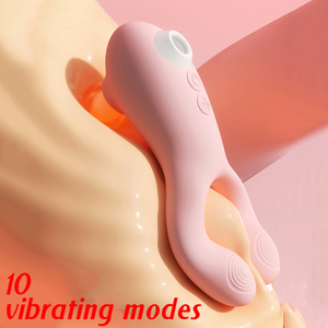 Vibromasseurs clitoridiens, innovants avec 10 modes de succion et 10 modes de vibration, stimulateur du point G, stimulateur du pénis rechargeable pour <span class=keywords><strong>couple</strong></span> - Product Image 4