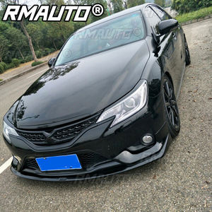 MARK X Lip <b>Car</b> Front Bumper Splitter Lip <b>Diffuser</b> Spoiler Bumper Guard MODELLISTA Body Kit <b>For</b> Toyota MARK X REIZ 2014-2016 - Product Image 2
