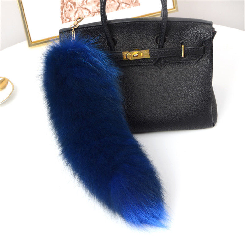 Llavero De Cola De Zorro De Peluche – Suave Y Esponjoso, Ideal Para Decorar Bolsos, Mochilas O Llaves, Un Accesorio De Moda Con Estilo