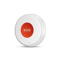WAYHANG WH-001 Metall-Knopf WLAN SOS Halskette Tuya Smart Life APP Kompatibel Typ-C USB Wiederaufladbar 400mAh Akku Alarm
