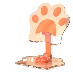 Support de tablette universel pliable en acrylique portable, support pour téléphone et tablette, support de tablette universel multifonctionnel - Product Image 1