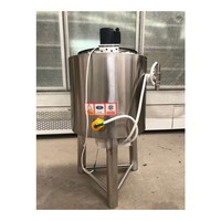 Pasteurisateur de lait à bain-marie électrique/gaz 30L 50L 100L 150L