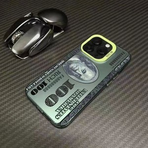 Custodia personalizzata per telefono cellulare Color argento Color dollari per <span class=keywords><strong>Iphone</strong></span> 17 16 15 Pro Max <span class=keywords><strong>14</strong></span> 13 12 11 Imd Cover posteriore <span class=keywords><strong>accessori</strong></span> per telefono - Product Image 1