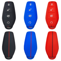 Housse de protection pour clé de voiture BYD Song Plus Atto 3 Han EV Tang DM Qin Seal Dolphin, en silicone, porte-clé, accessoires de voiture