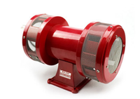 Fabricant de sirènes de moteur électrique couleur rouge haut décibel 130DB AC 110v 220v MS590 sirène à double moteur industriel