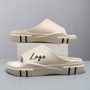 Novedad Verano <span class=keywords><strong>2025</strong></span> Sandalias Deslizantes de Espuma para Hombre para Playa y Exteriores con Masaje Suave y Logo Personalizado Zapatillas Deportivas con Logo Personalizado - Product Image 4