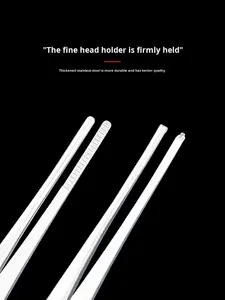 คีมผ่าตัดตาแบบฟันเลื่อย ผลิตจากไทเทเนียมอัลลอยด์และสแตนเลส คีมความแม่นยำสูง ปลายโค้งแบบไขว้ - Product Image 6