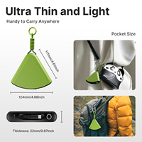 Batterie externe portable d'urgence Li-Polymère 10000mAh avec crochet tendance et charge rapide max 22.5W