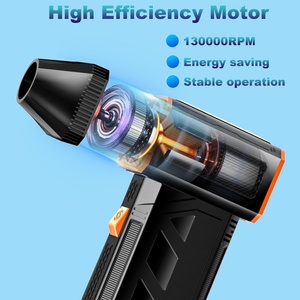 Soplador de Aire Comprimido CCV, 120000 RPM, Eléctrico, Inalámbrico, Limpiador de Teclado y PC, 3 Velocidades Ajustables, Recargable, Tres Niveles de Viento para Automóvil - Product Image 2