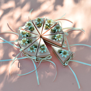 Sinh Nhật Bé Tam Giác Bánh Hình Dạng Trang Trí Kẹo Hộp Giấy Top Bán Gấp Ưa Thích Món Quà Cưới Đảng Thực Phẩm Tùy Chỉnh Dùng Một Lần - Product Image 4