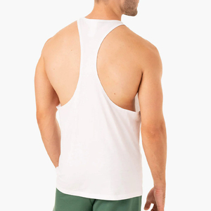 ZM-1618 người đàn ông của phòng tập thể dục đào tạo Workout Trọng lượng nhẹ ráp dây không giới hạn cổ điển phù hợp với Tank Tops 100% cotton hiệu suất không tay Tops - Product Image 2