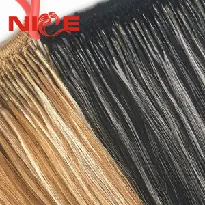 2022ホット販売卸売韓国結び目綿織りヘアエクステンション織り糸ヘアエクステンション