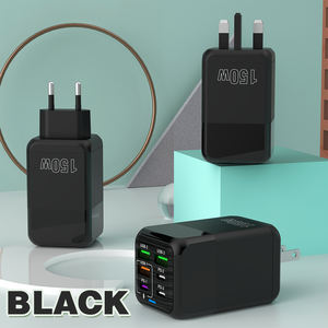 <span class=keywords><strong>Chargeur</strong></span> rapide USB C à protocole complet PD 25W, <span class=keywords><strong>chargeur</strong></span> rapide PD 150W 6 ports, charge 3 USB + 3Type-C pour <span class=keywords><strong>iPhone</strong></span> 16 15 Galaxy S24 - Product Image 4