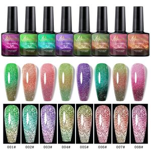 Vernis à ongles gel Aurora Opal Broken Diamond, effet dégradé changeant de couleur, pour extension d'ongles féerique - Product Image 3